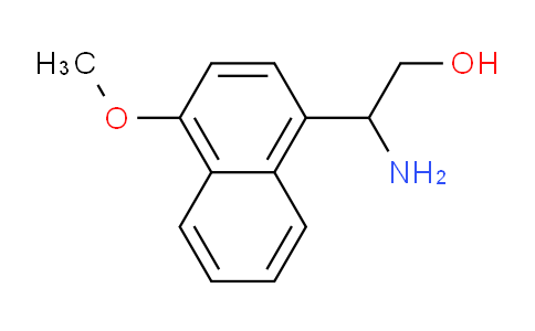 CAS No. 910443-27-5, 2-Amino-2-(4-methoxynaphthalen-1-yl)ethanol