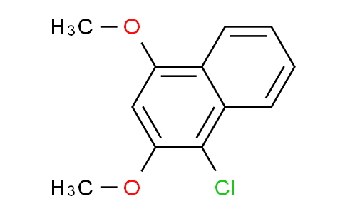 CAS No. 26693-48-1, 1-Chloro-2,4-dimethoxynaphthalene