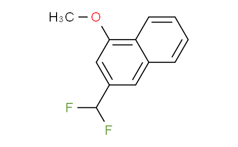 CAS No. 1261488-26-9, 2-(Difluoromethyl)-4-methoxynaphthalene