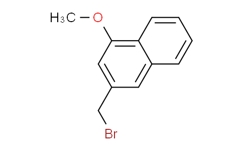 CAS No. 1261597-49-2, 2-(Bromomethyl)-4-methoxynaphthalene