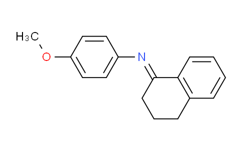 CAS No. 64300-03-4, N-(3,4-Dihydronaphthalen-1(2H)-ylidene)-4-methoxyaniline