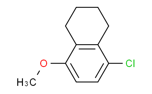 CAS No. 100126-67-8, 5-Chloro-8-methoxy-1,2,3,4-tetrahydronaphthalene