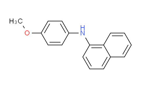 CAS No. 6314-38-1, N-(4-Methoxyphenyl)naphthalen-1-amine
