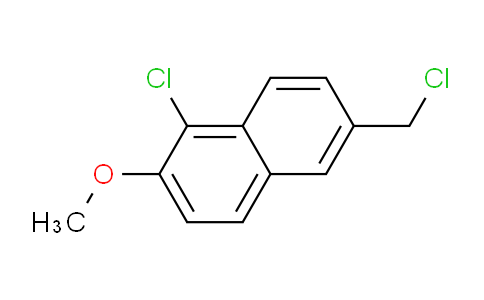 CAS No. 17580-30-2, 1-Chloro-6-(chloromethyl)-2-methoxynaphthalene