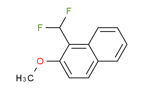 CAS No. 1261788-15-1, 1-(Difluoromethyl)-2-methoxynaphthalene