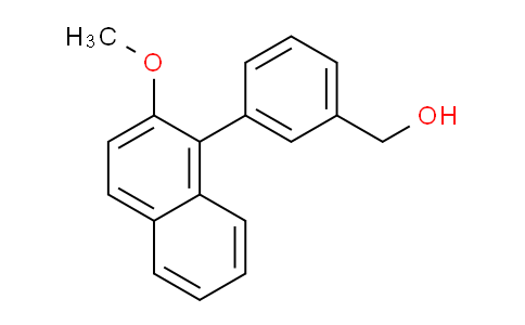 CAS No. 1349718-29-1, (3-(2-Methoxynaphthalen-1-yl)phenyl)methanol