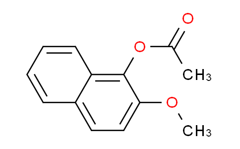 CAS No. 5697-02-9, 2-Methoxynaphthalen-1-yl acetate