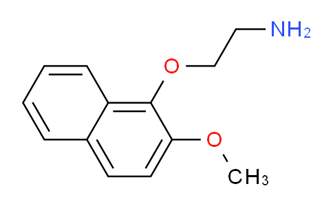 CAS No. 913721-69-4, 2-((2-Methoxynaphthalen-1-yl)oxy)ethanamine
