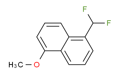 CAS No. 1261588-16-2, 1-(Difluoromethyl)-5-methoxynaphthalene