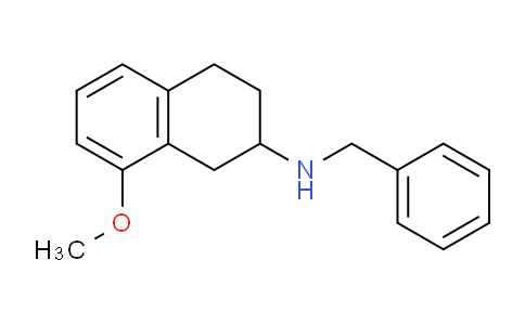 CAS No. 81185-19-5, N-Benzyl-8-methoxy-1,2,3,4-tetrahydronaphthalen-2-amine