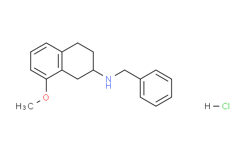 CAS No. 81185-27-5, N-Benzyl-8-methoxy-1,2,3,4-tetrahydronaphthalen-2-amine hydrochloride