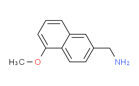 CAS No. 1261467-70-2, 2-(Aminomethyl)-5-methoxynaphthalene