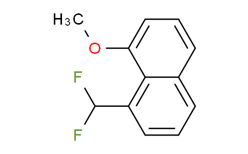 CAS No. 1261535-05-0, 1-(Difluoromethyl)-8-methoxynaphthalene