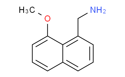 CAS No. 1261783-45-2, 1-(Aminomethyl)-8-methoxynaphthalene
