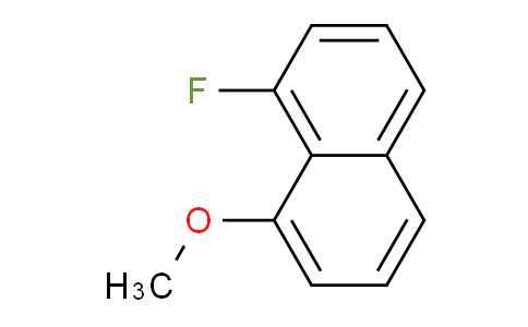 CAS No. 1261593-93-4, 1-Fluoro-8-methoxynaphthalene
