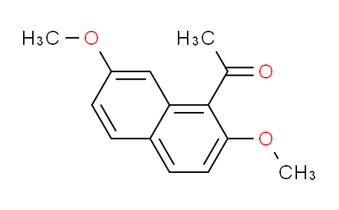 CAS No. 71094-89-8, 1-(2,7-Dimethoxynaphthalen-1-yl)ethan-1-one