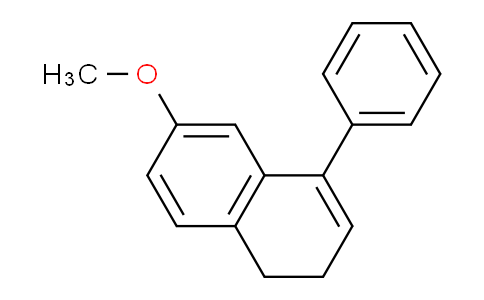 CAS No. 6273-71-8, 6-Methoxy-4-phenyl-1,2-dihydronaphthalene