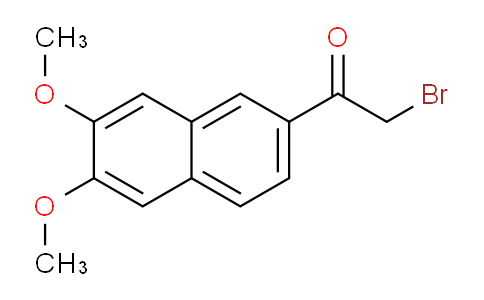 CAS No. 72337-31-6, 2-Bromo-1-(6,7-dimethoxynaphthalen-2-yl)ethanone