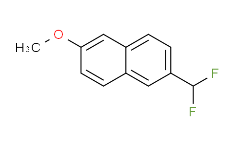 CAS No. 1261468-45-4, 2-(Difluoromethyl)-6-methoxynaphthalene