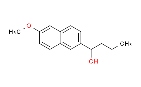 CAS No. 1283929-07-6, 1-(6-Methoxynaphthalen-2-yl)butan-1-ol