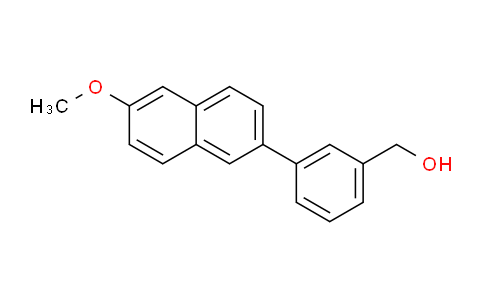 CAS No. 1007347-58-1, (3-(6-Methoxynaphthalen-2-yl)phenyl)methanol