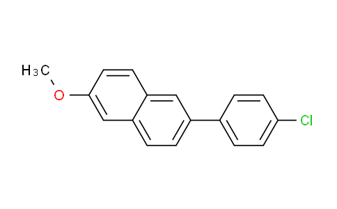 CAS No. 1032506-96-9, 2-(4-Chlorophenyl)-6-methoxynaphthalene