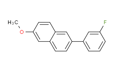 CAS No. 1032506-60-7, 2-(3-Fluorophenyl)-6-methoxynaphthalene