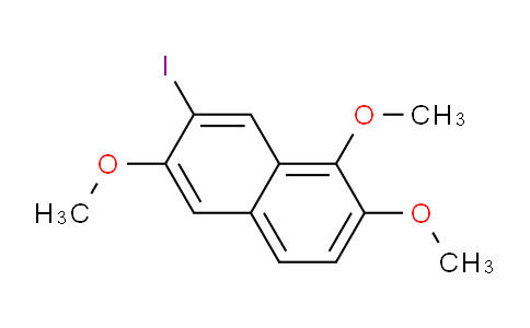CAS No. 1023714-94-4, 7-Iodo-1,2,6-trimethoxynaphthalene