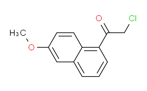 CAS No. 650626-15-6, 2-Chloro-1-(6-methoxynaphthalen-1-yl)ethanone