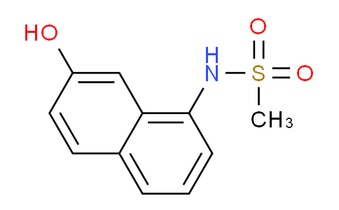 CAS No. 78182-14-6, N-(7-Hydroxynaphthalen-1-yl)methanesulfonamide