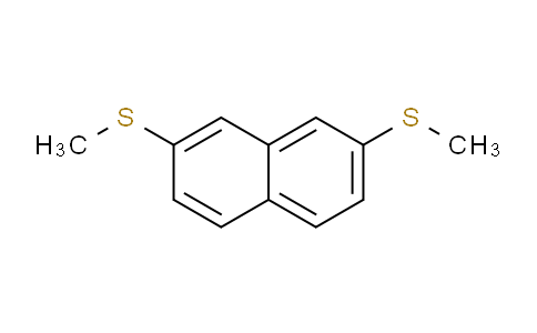 CAS No. 10075-78-2, 2,7-Bis(methylthio)naphthalene