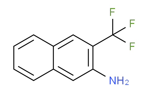 CAS No. 1261810-42-7, 3-(Trifluoromethyl)naphthalen-2-amine