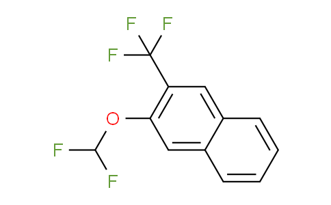CAS No. 1261808-23-4, 2-(Difluoromethoxy)-3-(trifluoromethyl)naphthalene