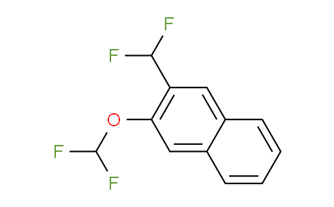 CAS No. 1261808-04-1, 2-(Difluoromethoxy)-3-(difluoromethyl)naphthalene