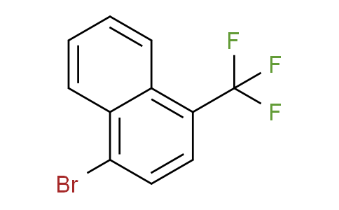CAS No. 37827-77-3, 1-Bromo-4-(trifluoromethyl)naphthalene
