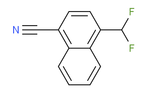 CAS No. 1261660-41-6, 1-Cyano-4-(difluoromethyl)naphthalene