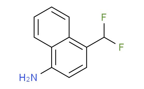 CAS No. 1261883-25-3, 1-Amino-4-(difluoromethyl)naphthalene