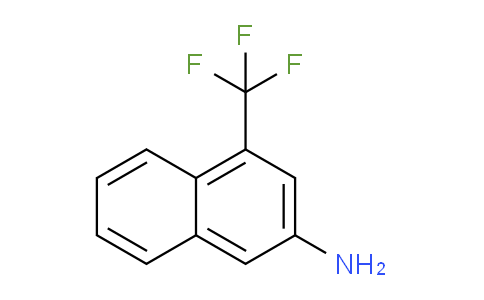 CAS No. 37827-74-0, 4-(Trifluoromethyl)naphthalen-2-amine