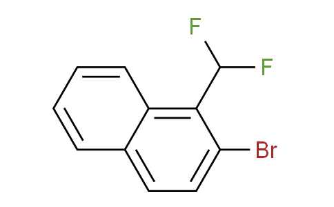 CAS No. 1261530-40-8, 2-Bromo-1-(difluoromethyl)naphthalene