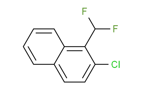 CAS No. 1261811-05-5, 2-Chloro-1-(difluoromethyl)naphthalene
