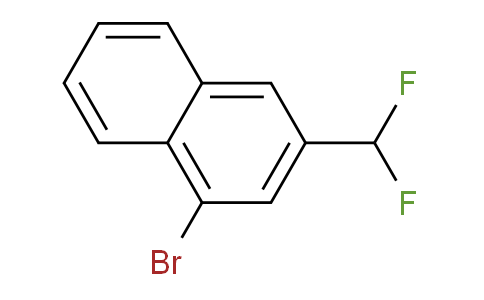 CAS No. 1261491-86-4, 1-Bromo-3-(difluoromethyl)naphthalene