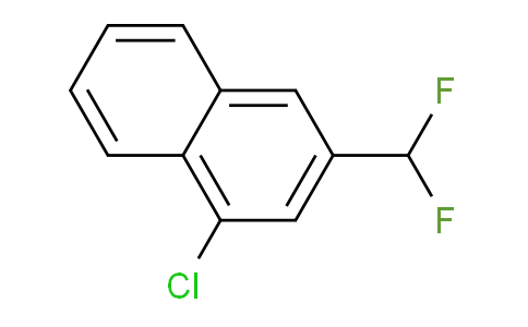 CAS No. 1261768-66-4, 1-Chloro-3-(difluoromethyl)naphthalene