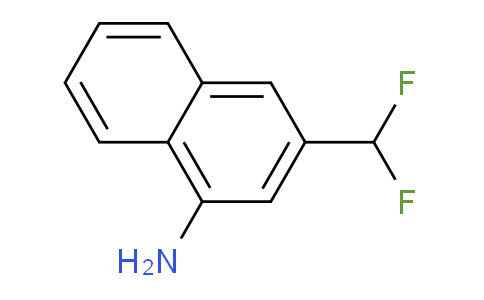 CAS No. 1261767-96-7, 1-Amino-3-(difluoromethyl)naphthalene