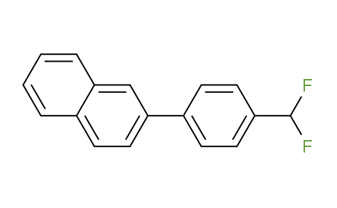 CAS No. 1261563-84-1, 2-(4-(Difluoromethyl)phenyl)naphthalene