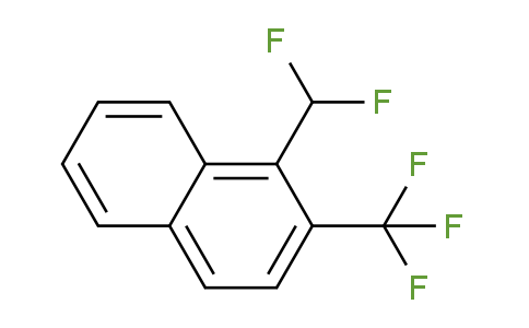 CAS No. 1261456-99-8, 1-(Difluoromethyl)-2-(trifluoromethyl)naphthalene