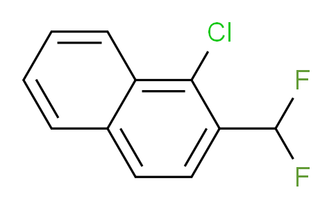 CAS No. 1261451-50-6, 1-Chloro-2-(difluoromethyl)naphthalene