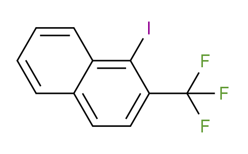 CAS No. 64567-00-6, 1-Iodo-2-(trifluoromethyl)naphthalene