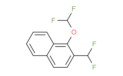CAS No. 1261884-42-7, 1-(Difluoromethoxy)-2-(difluoromethyl)naphthalene