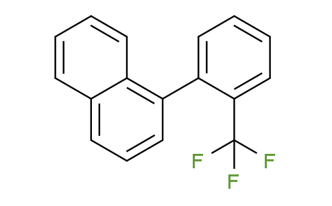 CAS No. 1261813-23-3, 1-(2-(Trifluoromethyl)phenyl)naphthalene