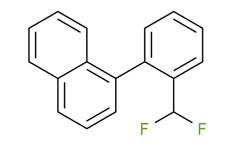 CAS No. 1261788-02-6, 1-(2-(Difluoromethyl)phenyl)naphthalene